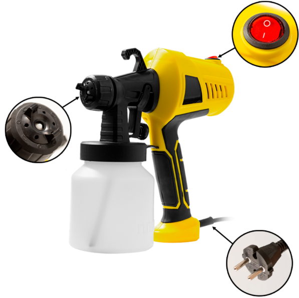 Pistola De Tinta Max Spray - Alta Potência