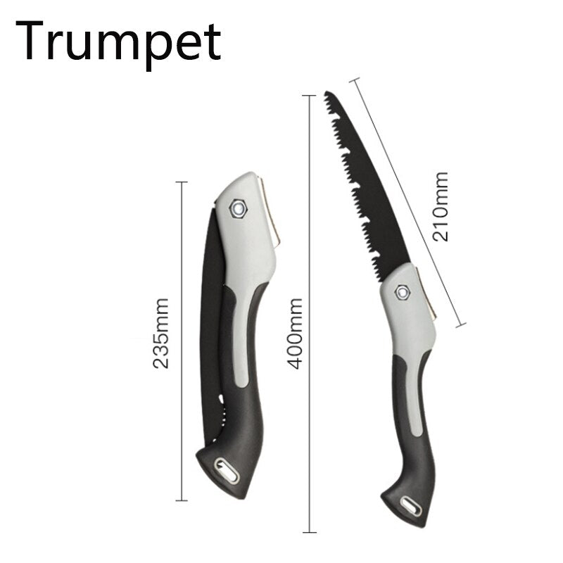 Serra Japonesa Profissional para Madeira Poda de Galhos Dobrável