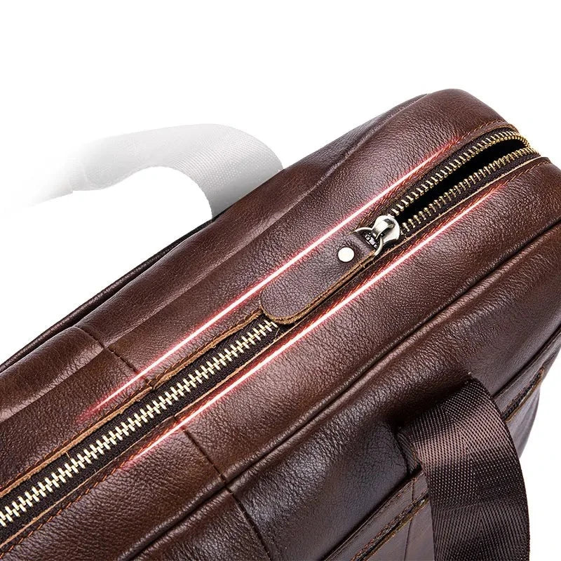 Maleta de Couro Genuino - BullPremium