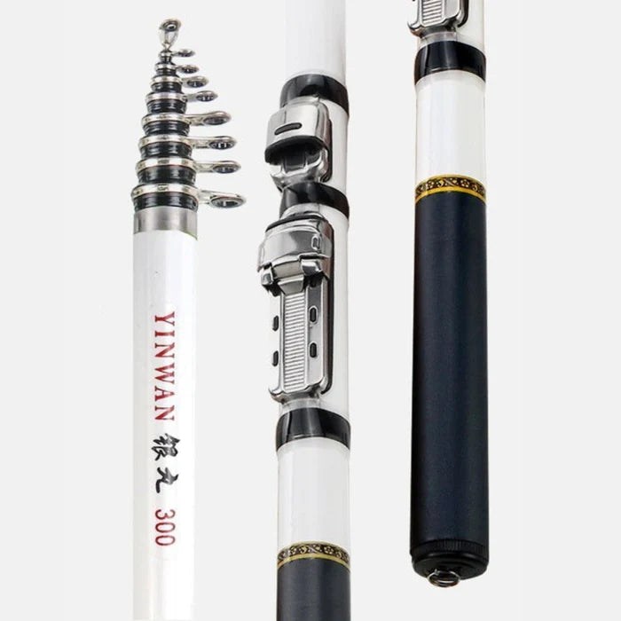 Vara de Pesca Telescópica Premium - Carbon Fish