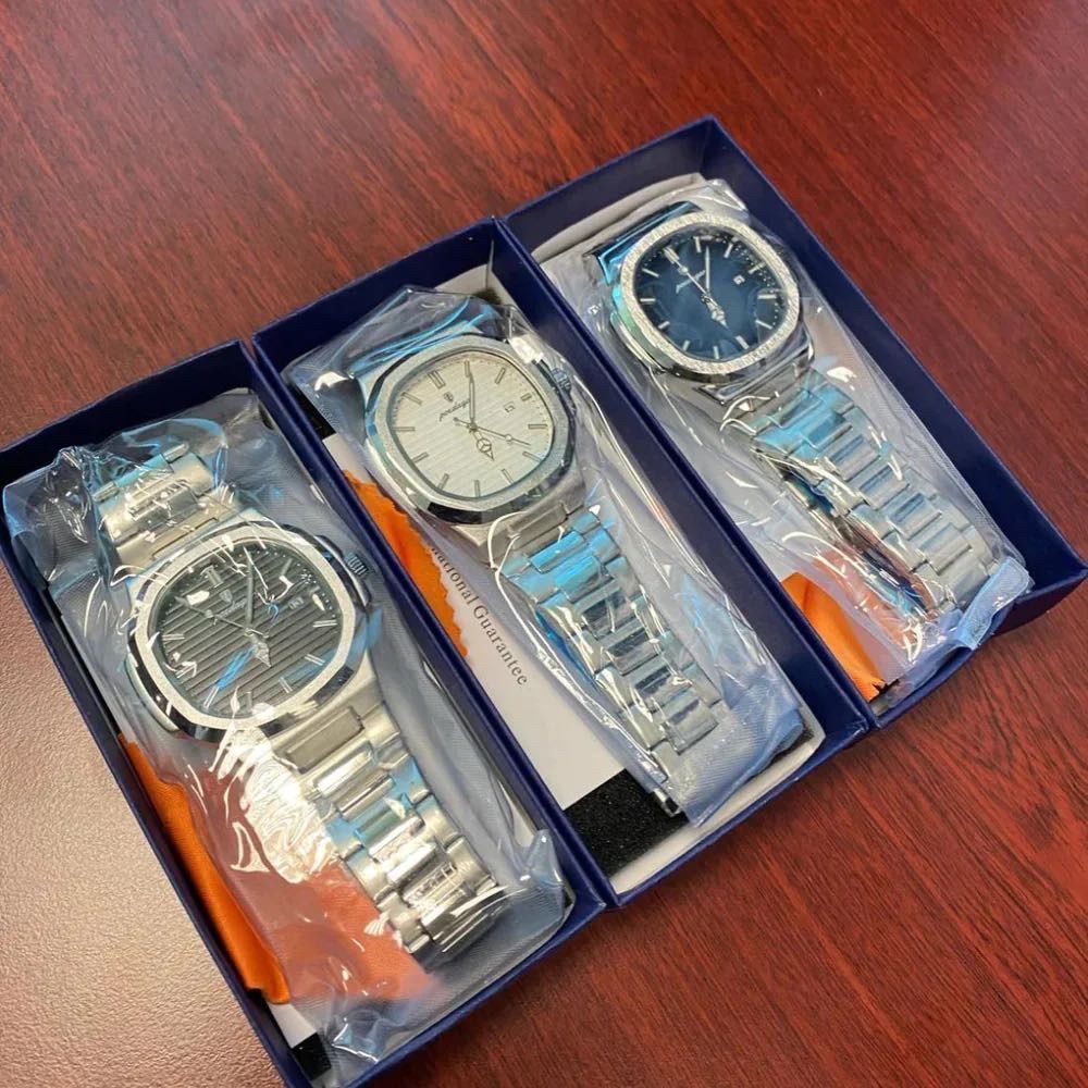 Relógio Masculino Poedagar de Luxo - Pulseira Ajustável