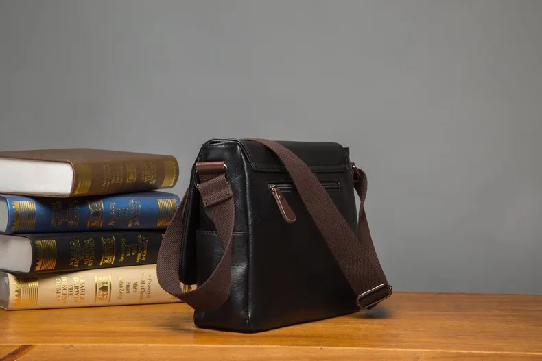 Bolsa Masculina em Couro Genuino - Vitange Premium