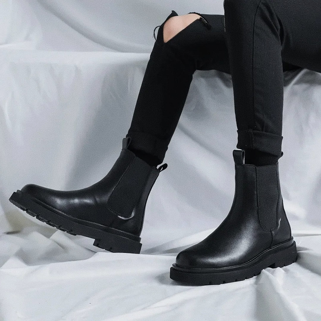 Bota Chelsea Masculina Juvem de Cano Alto