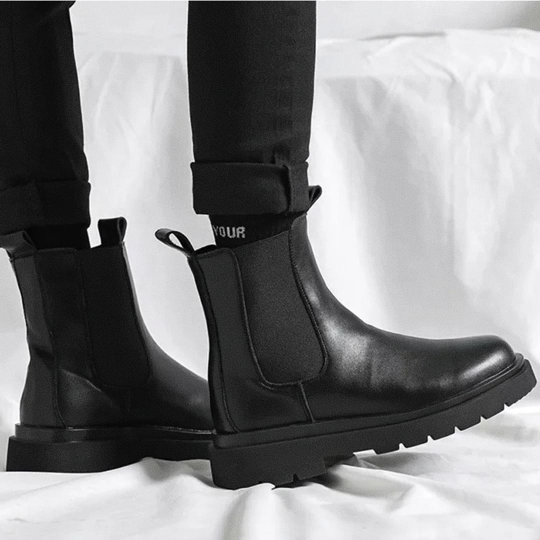 Bota Chelsea Masculina Juvem de Cano Alto