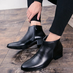 Bota de Couro Masculina Juvem Bristol