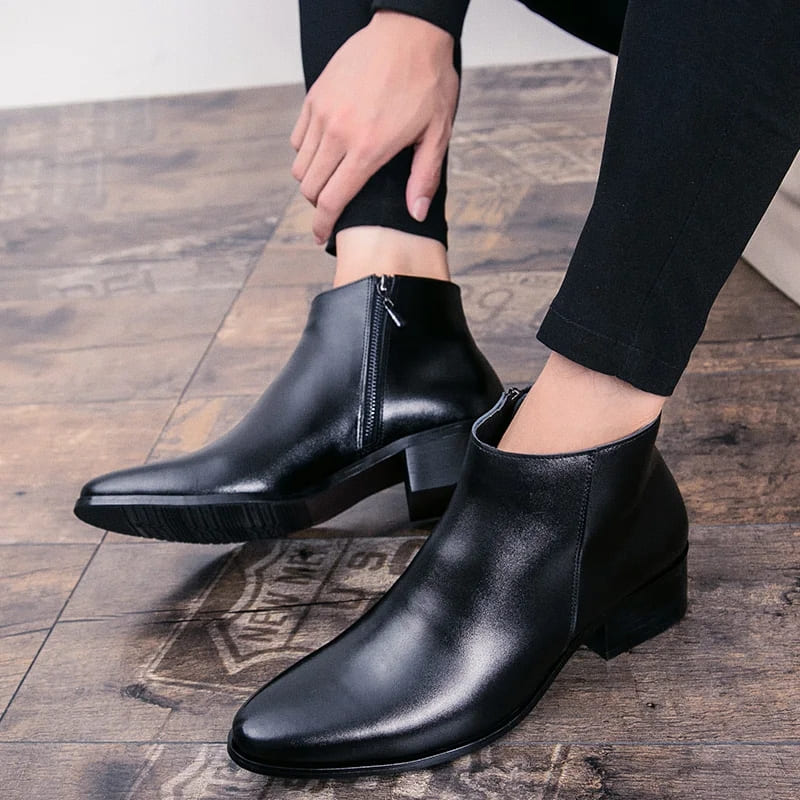 Bota de Couro Masculina Juvem Bristol