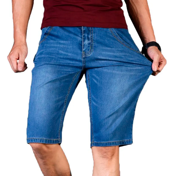 Bermuda Jeans Masculina Ultra Flex - Ultra Confortável