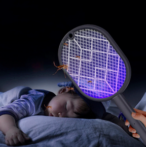 Raquete Elétrica Anti Mosquitos - Proteção Total