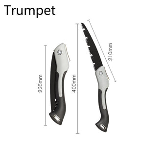 Serra Japonesa Profissional para Madeira Poda de Galhos Dobrável