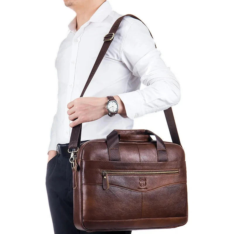 Maleta de Couro Genuino - BullPremium