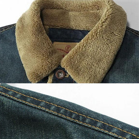 Jaqueta Jeans Masculina Juvem Acolchoada
