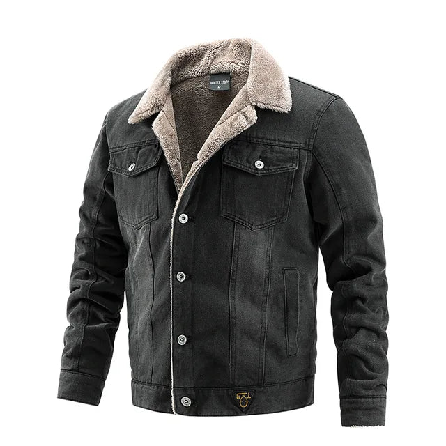 Jaqueta Jeans Masculina Juvem Forrada