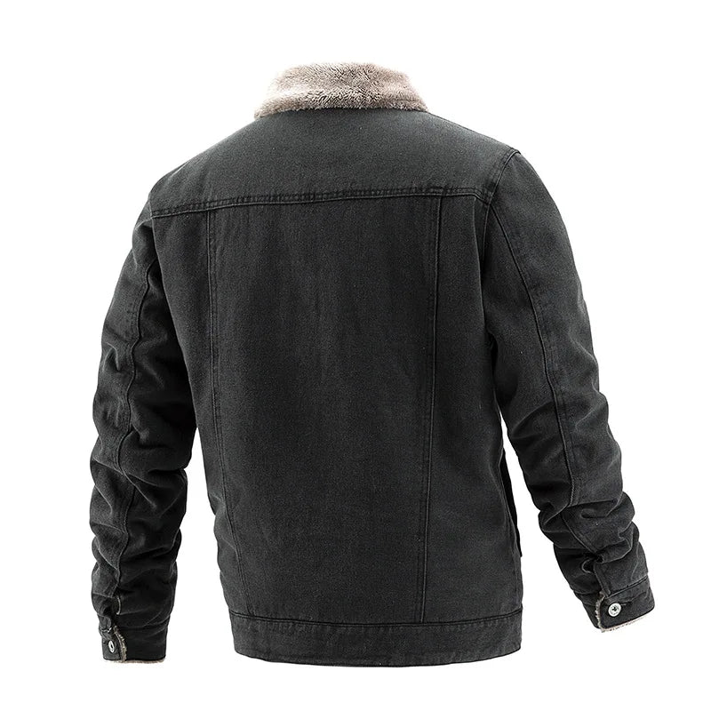 Jaqueta Jeans Masculina Juvem Forrada