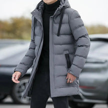 Jaqueta Puffer Masculina Alongada Juvem