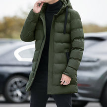 Jaqueta Puffer Masculina Alongada Juvem