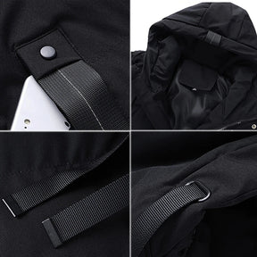 Jaqueta Puffer Masculina Alongada Juvem