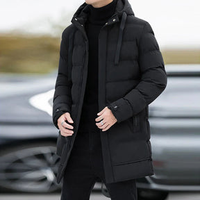 Jaqueta Puffer Masculina Alongada Juvem