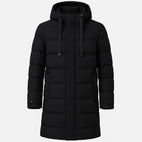 Jaqueta Puffer Masculina Alongada Juvem