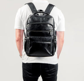 Mochila Executiva em Couro Cargo