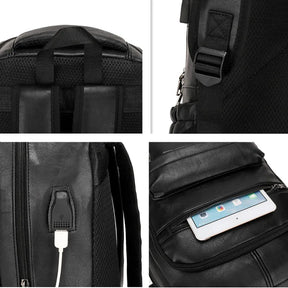 Mochila Executiva em Couro Cargo