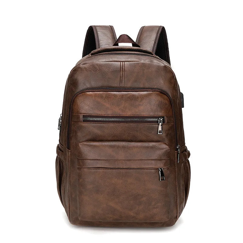 Mochila Executiva em Couro Cargo