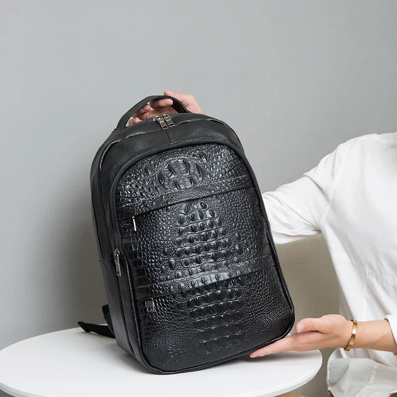 Mochila Executiva em Couro Rustic