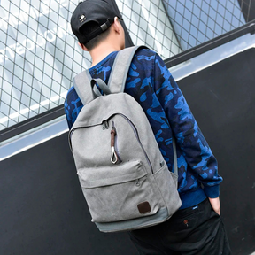 Mochila de Lona Masculina Juvem