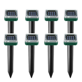 Repelente Solar Ultra Sônico Espanta Pragas 24 Horas A Prova d'água