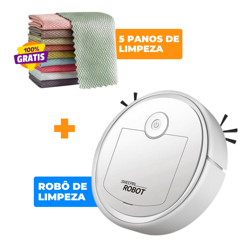 Robô de Limpeza Premium 3 em 1 UltraClean