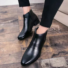 Bota de Couro Masculina Juvem Bristol