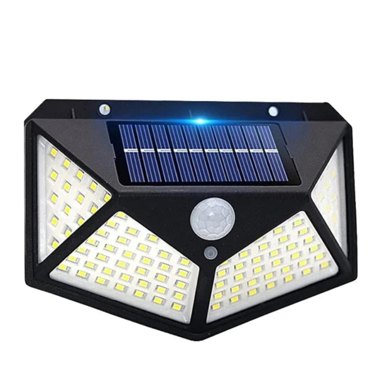 Refletor LED Solar Sustentável com Sensor de Movimento