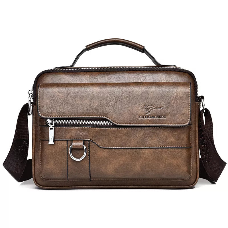 Maleta em Couro Genuino - Kangaroo Premium