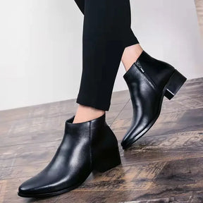 Bota de Couro Masculina Juvem Bristol