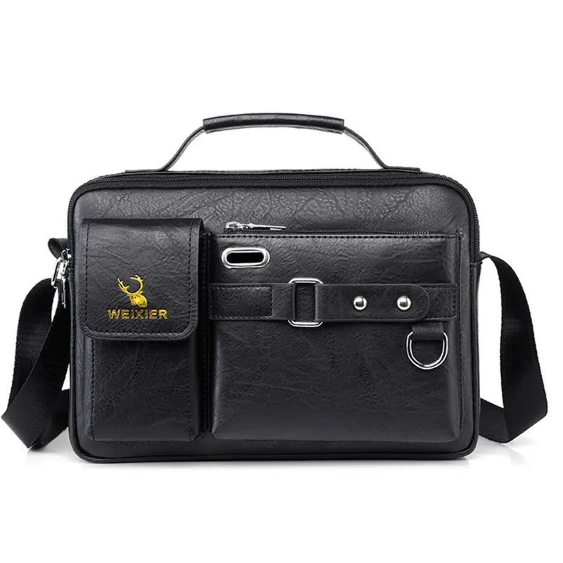 Maleta em Couro Genuino - Levi Premium
