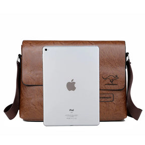 Maleta de Couro Genuino - Waixier Premium