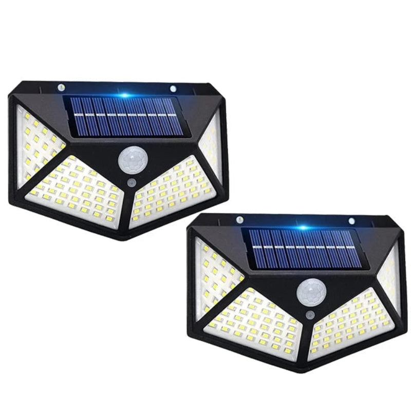Refletor LED Solar Sustentável com Sensor de Movimento