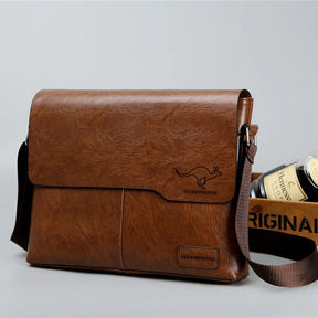 Maleta de Couro Genuino - Waixier Premium