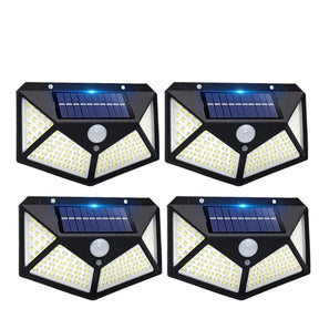Refletor LED Solar Sustentável com Sensor de Movimento