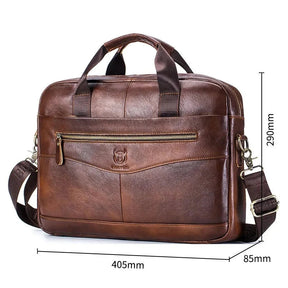 Maleta de Couro Genuino - BullPremium