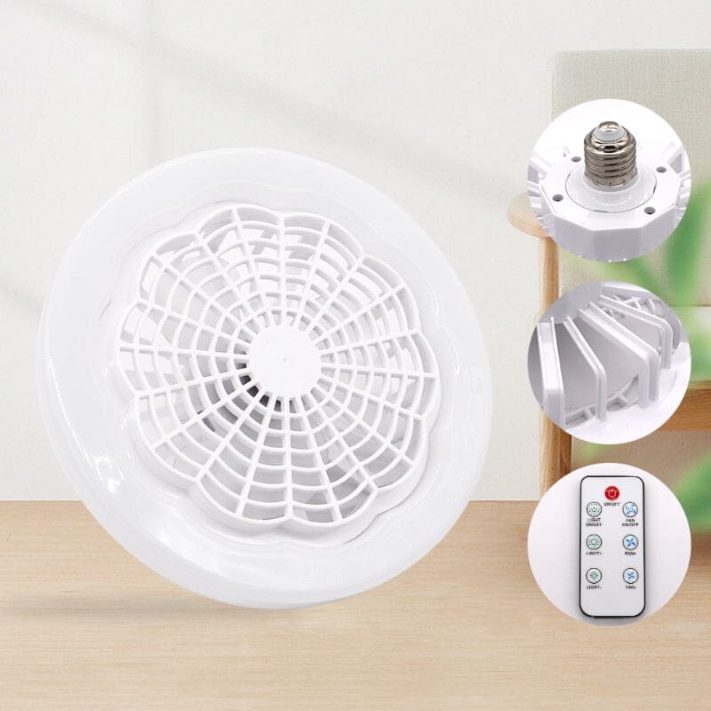 Ventilador de Teto Power Led 2 em 1 - Ultra Potente
