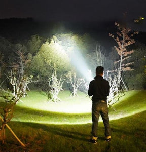 Super Lanterna Tática LED Zoom - Ultra Potente