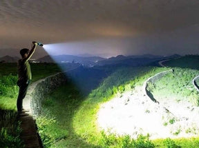 Super Lanterna Tática LED Zoom - Ultra Potente