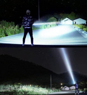 Super Lanterna Tática LED Zoom - Ultra Potente
