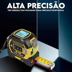 Trena a Laser Digital Profissional 3 em 1 - Laser Max